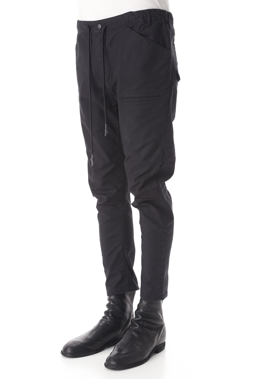 CROPPED SLIM EASY Black