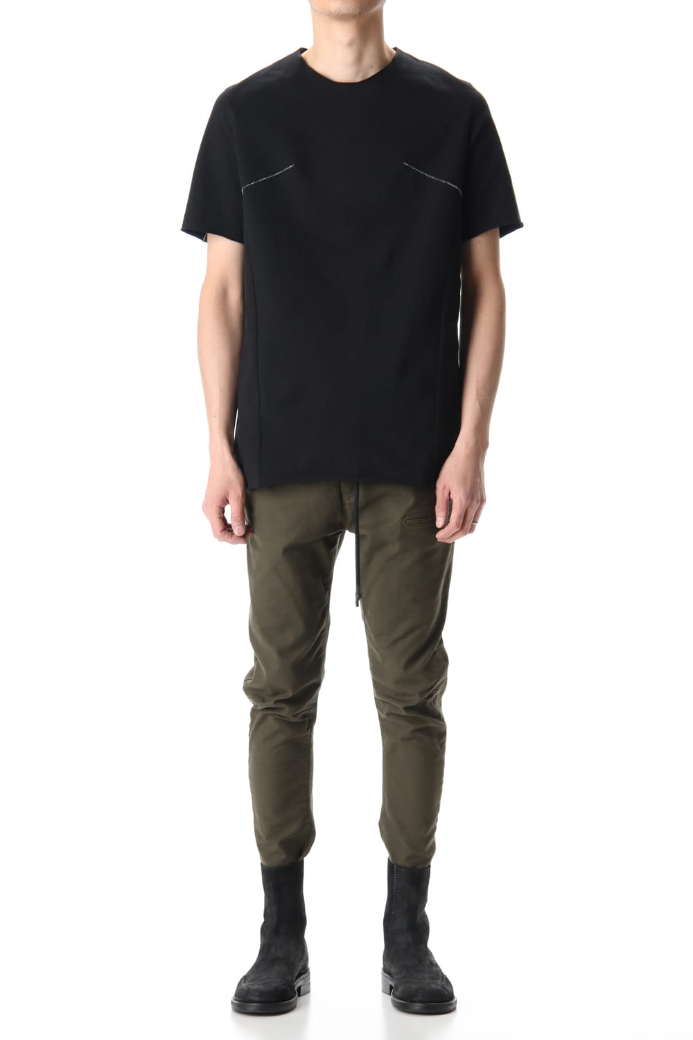 CROPPED SLIM EASY Khaki