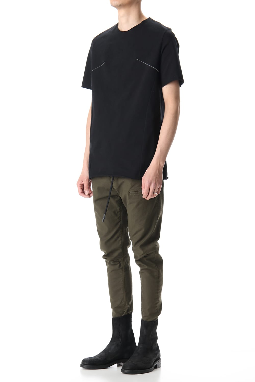 CROPPED SLIM EASY Khaki