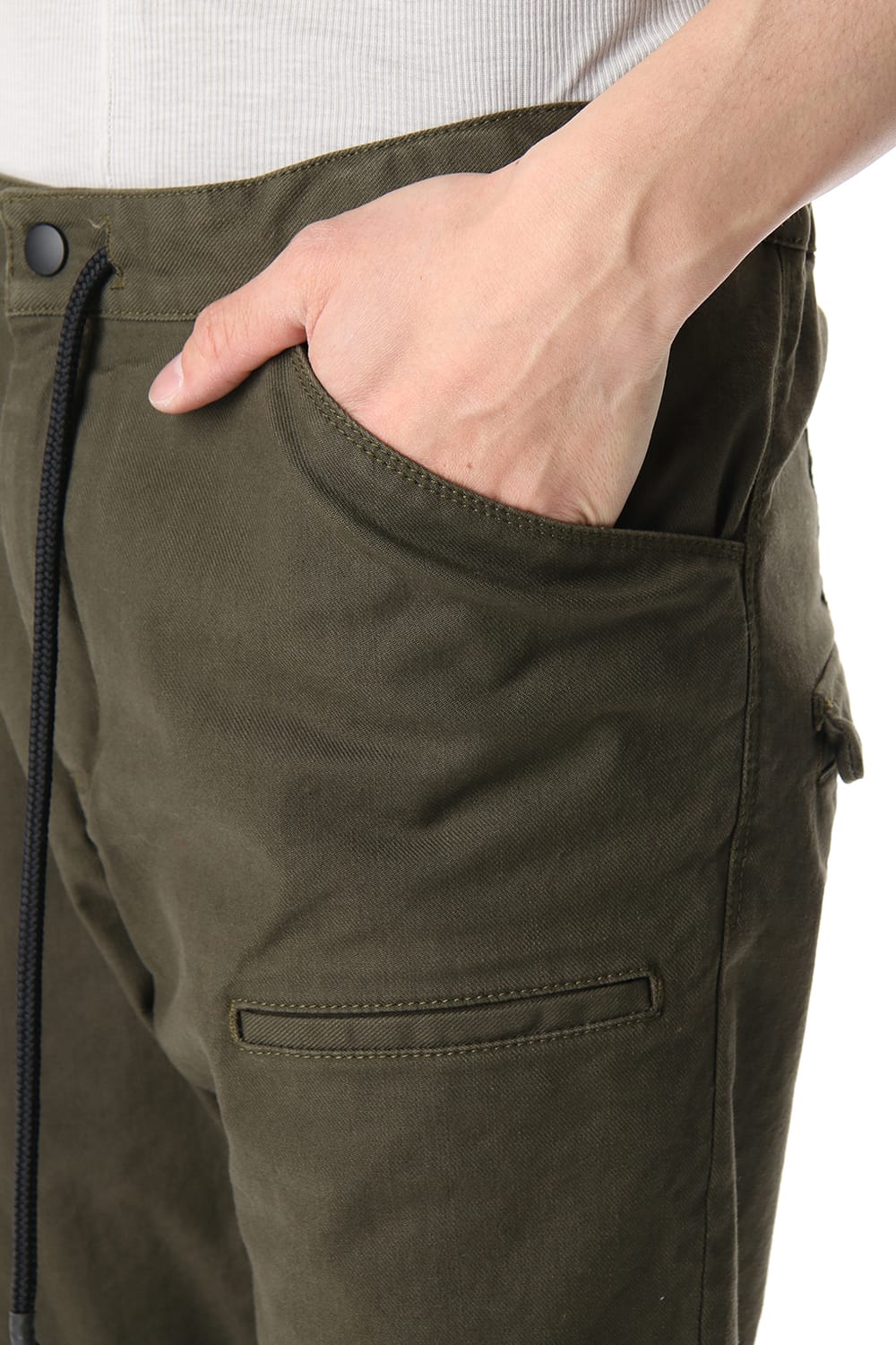 CROPPED SLIM EASY Khaki