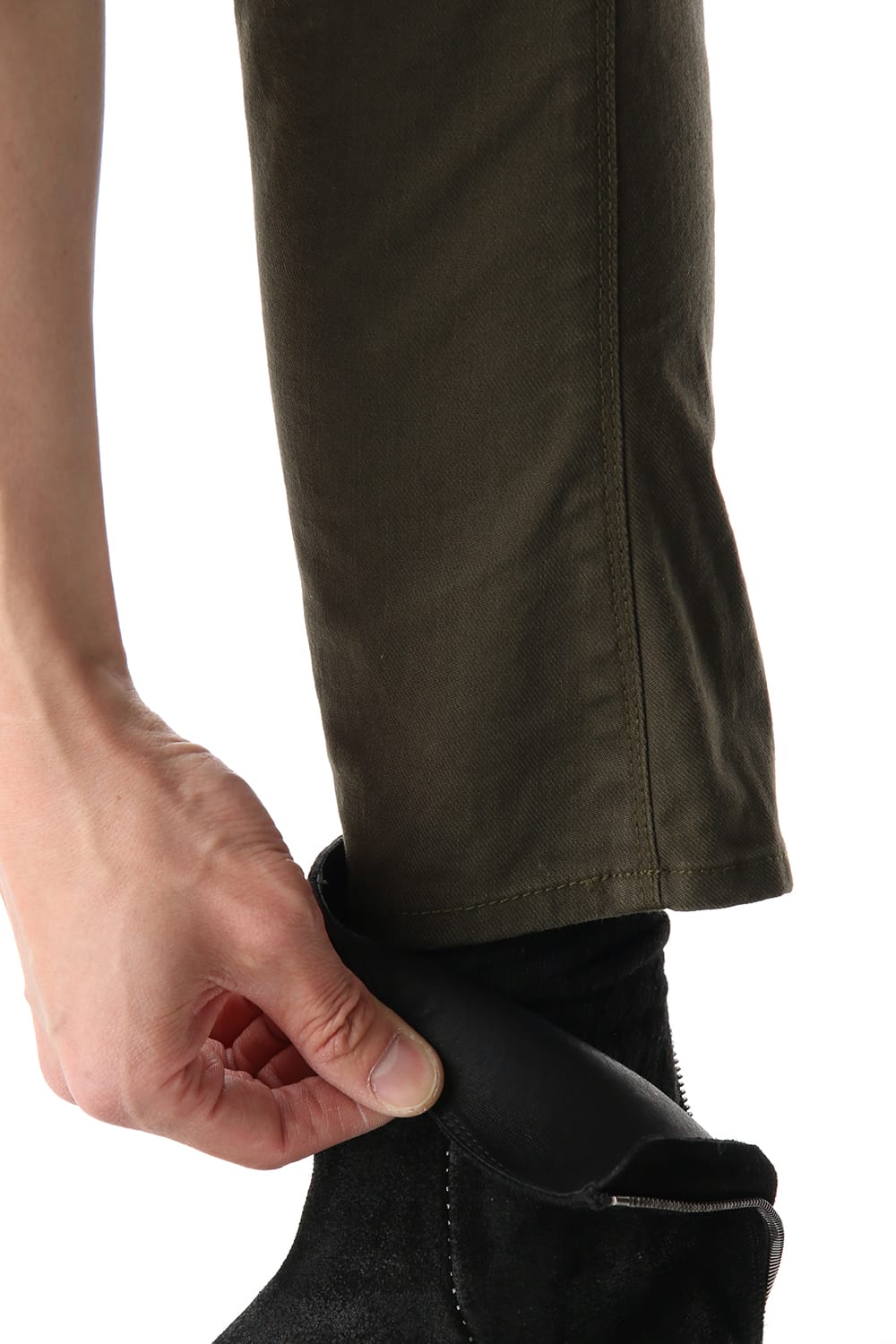 CROPPED SLIM EASY Khaki