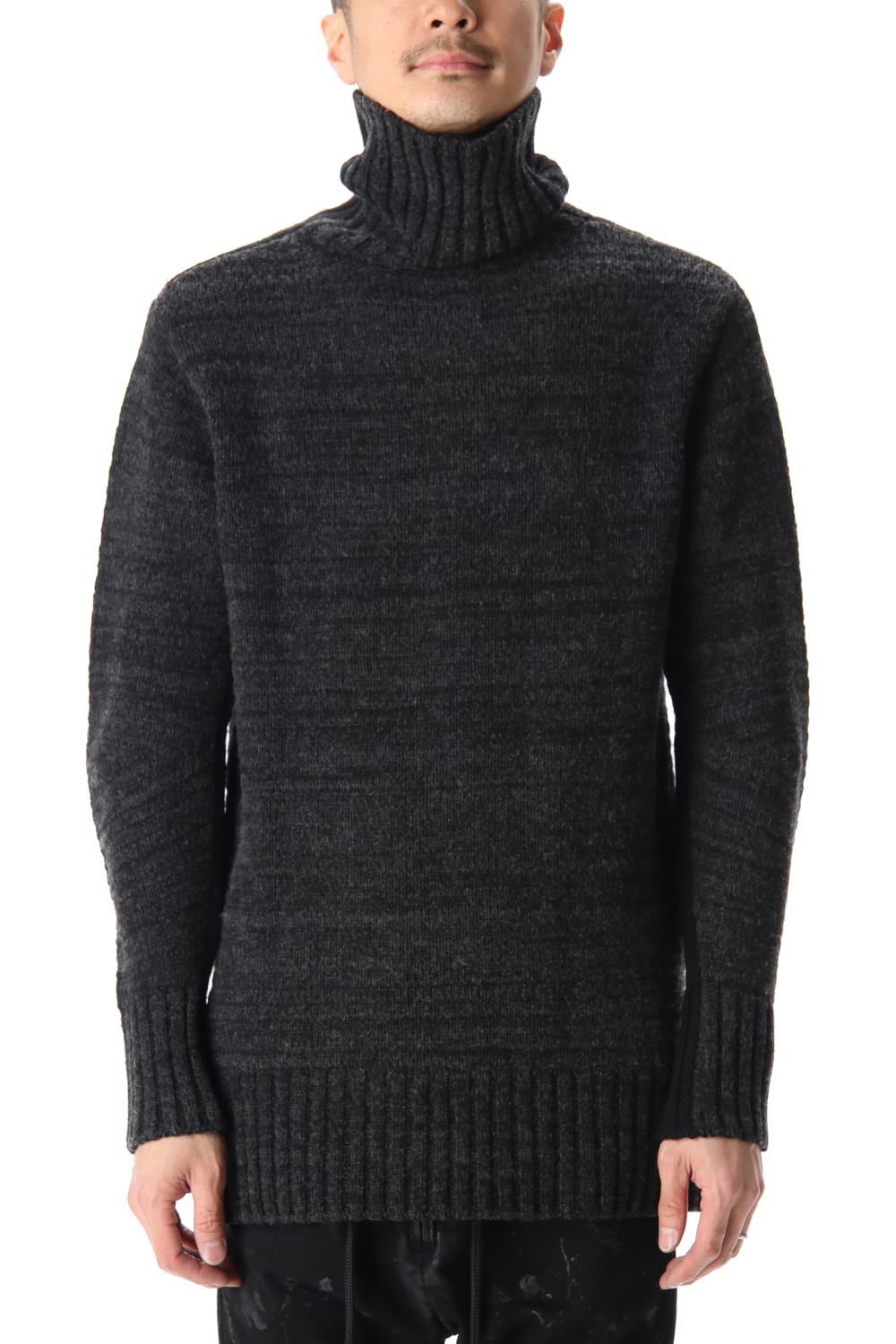 DOUBLEFACE KNIT JERSEY Black×C.Gray