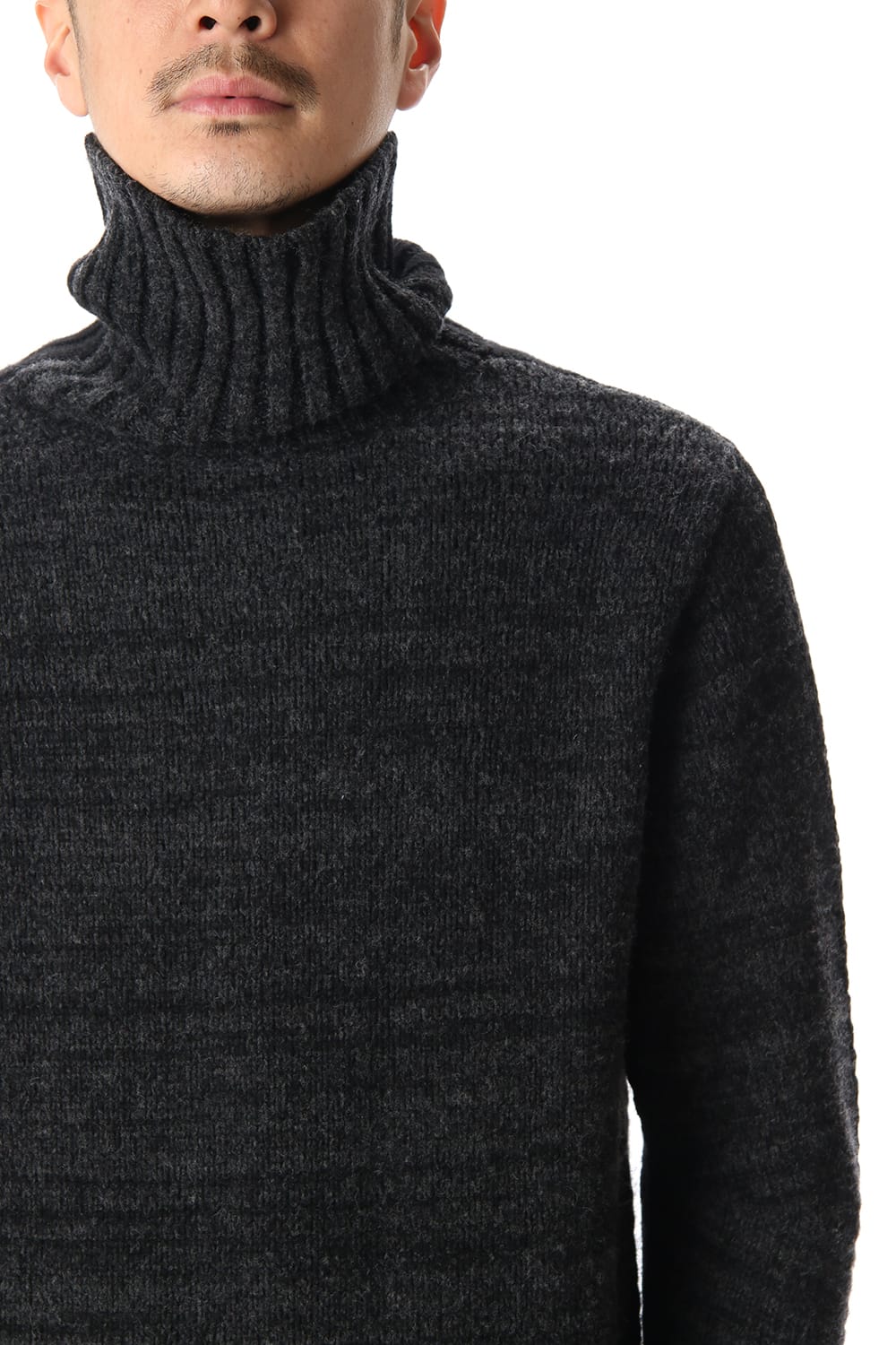 DOUBLEFACE KNIT JERSEY Black×C.Gray