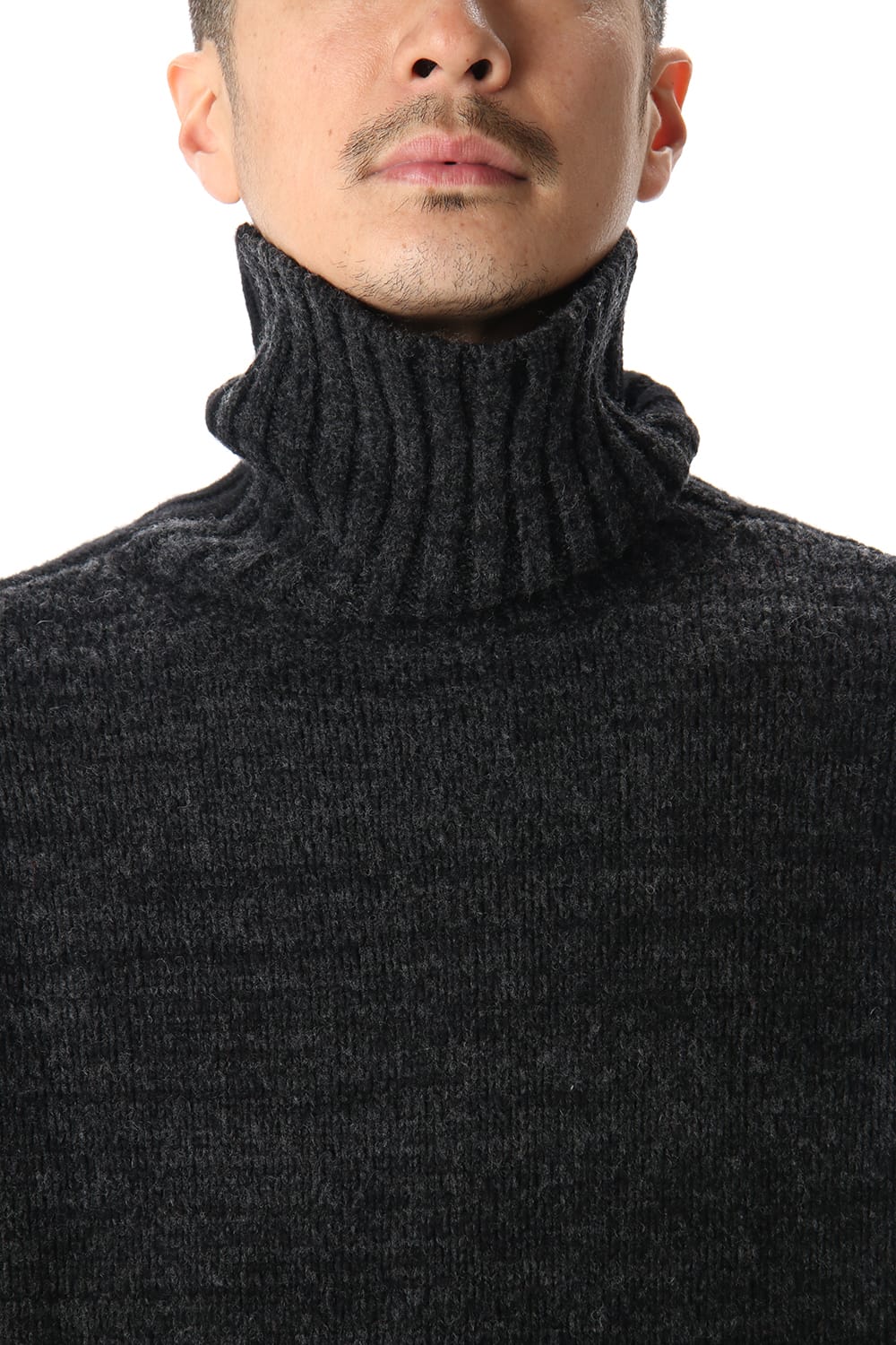 DOUBLEFACE KNIT JERSEY Black×C.Gray