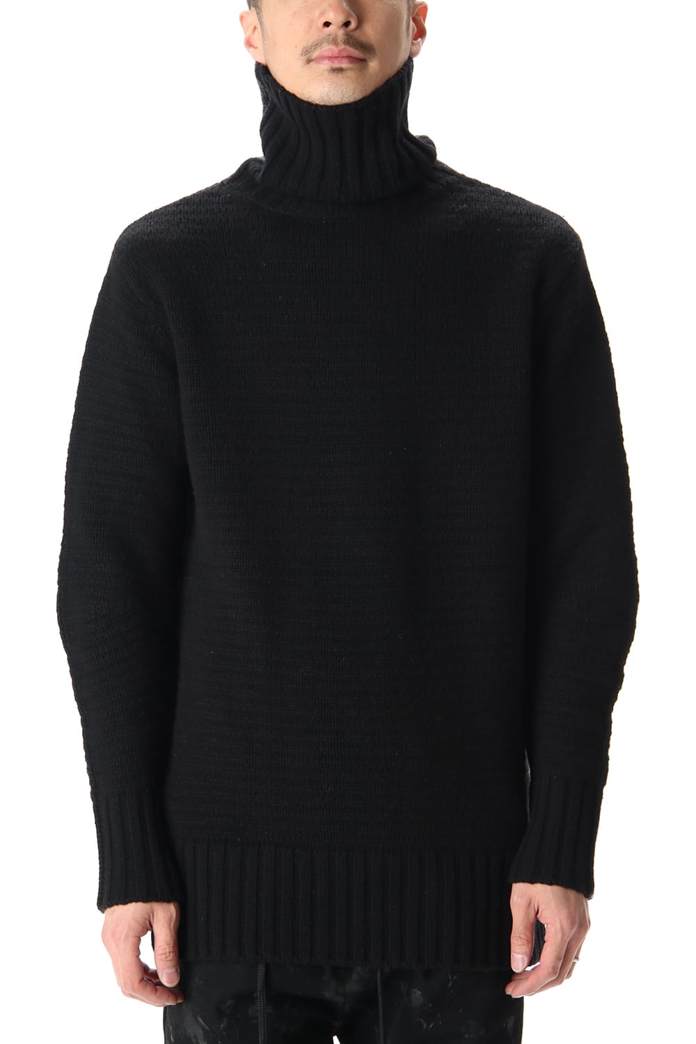 DOUBLEFACE KNIT JERSEY Black×C.Gray