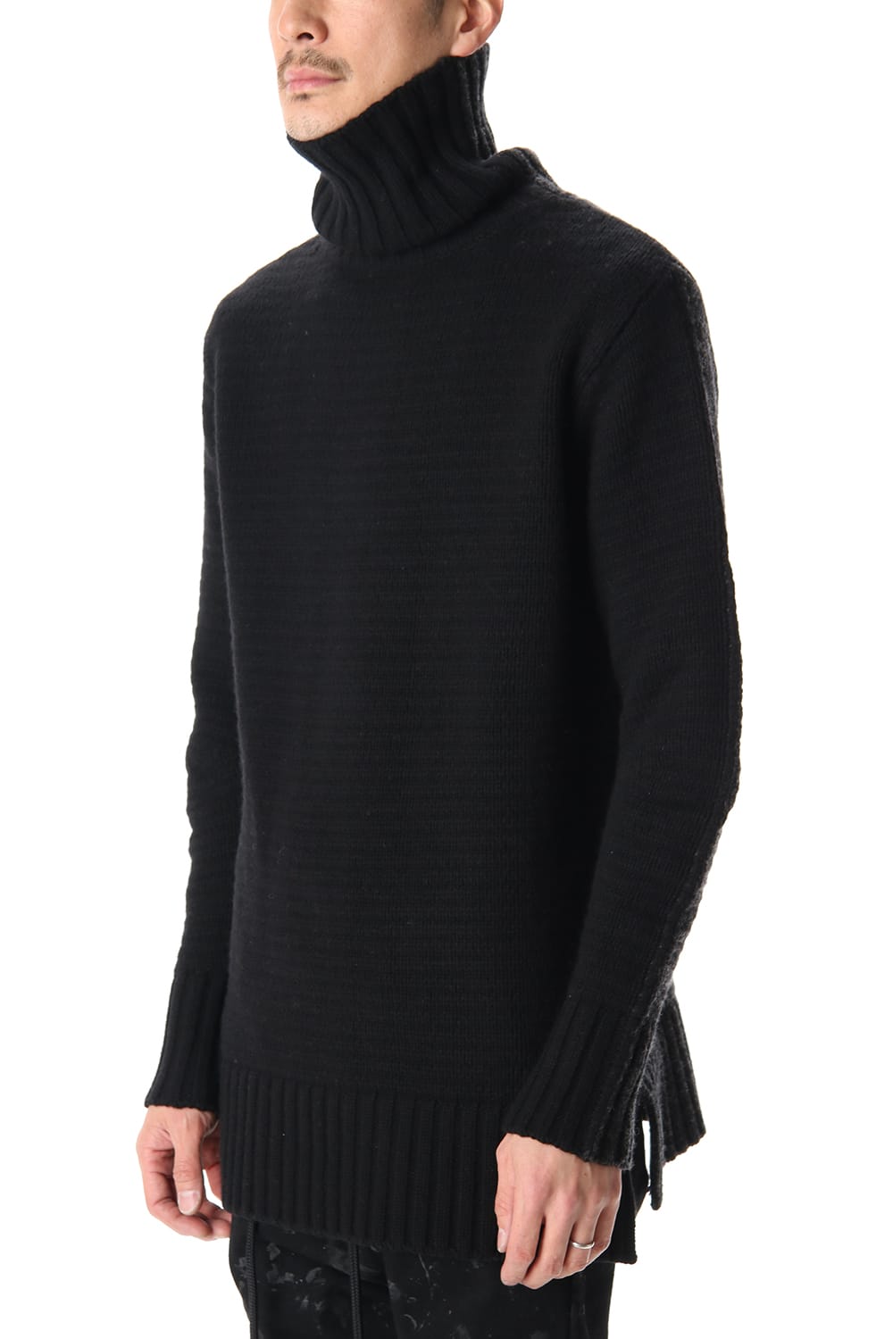 DOUBLEFACE KNIT JERSEY Black×C.Gray