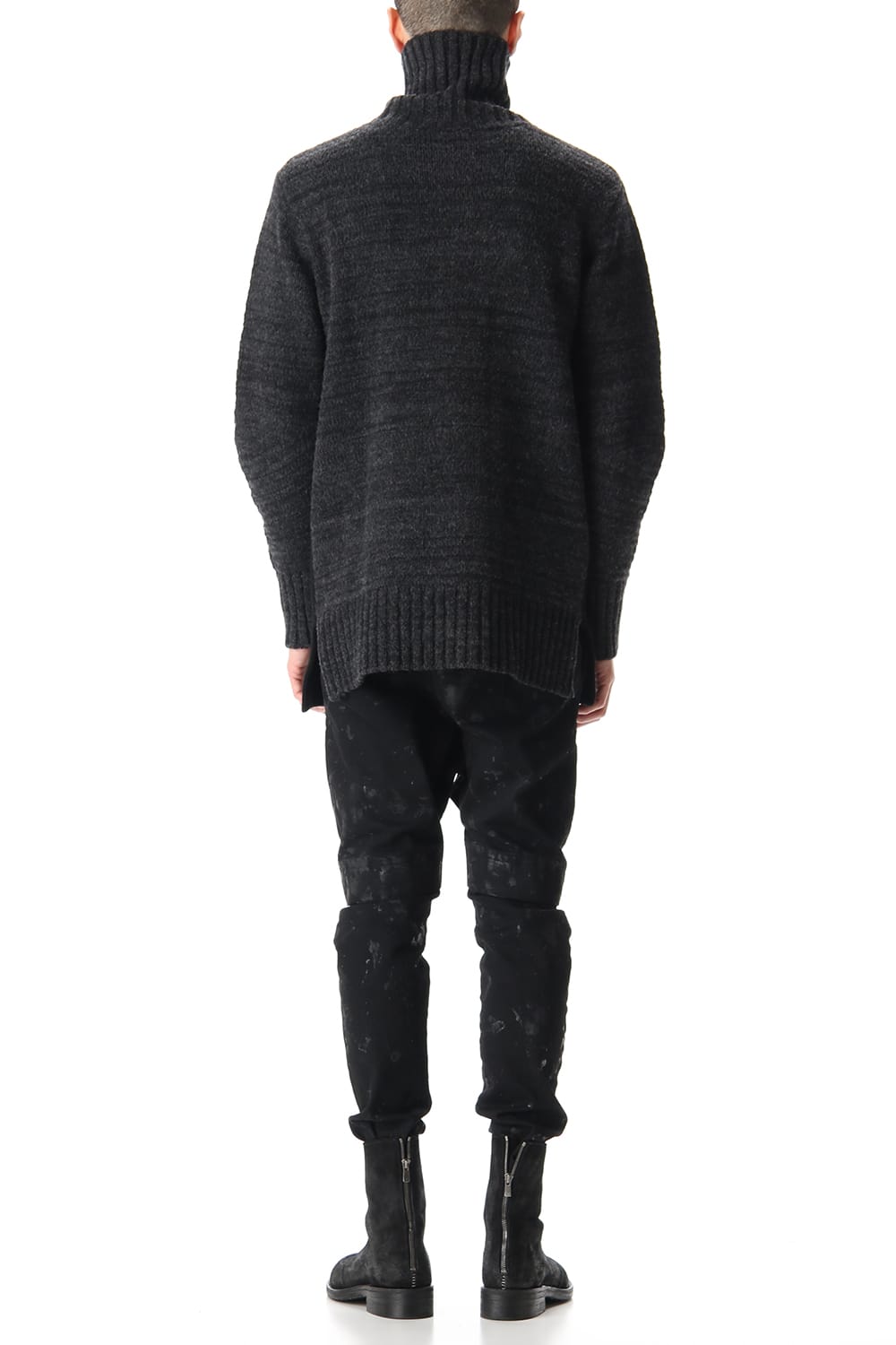 DOUBLEFACE KNIT JERSEY Black×C.Gray