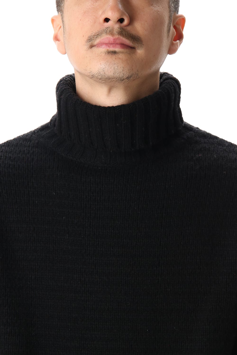 DOUBLEFACE KNIT JERSEY Black×C.Gray