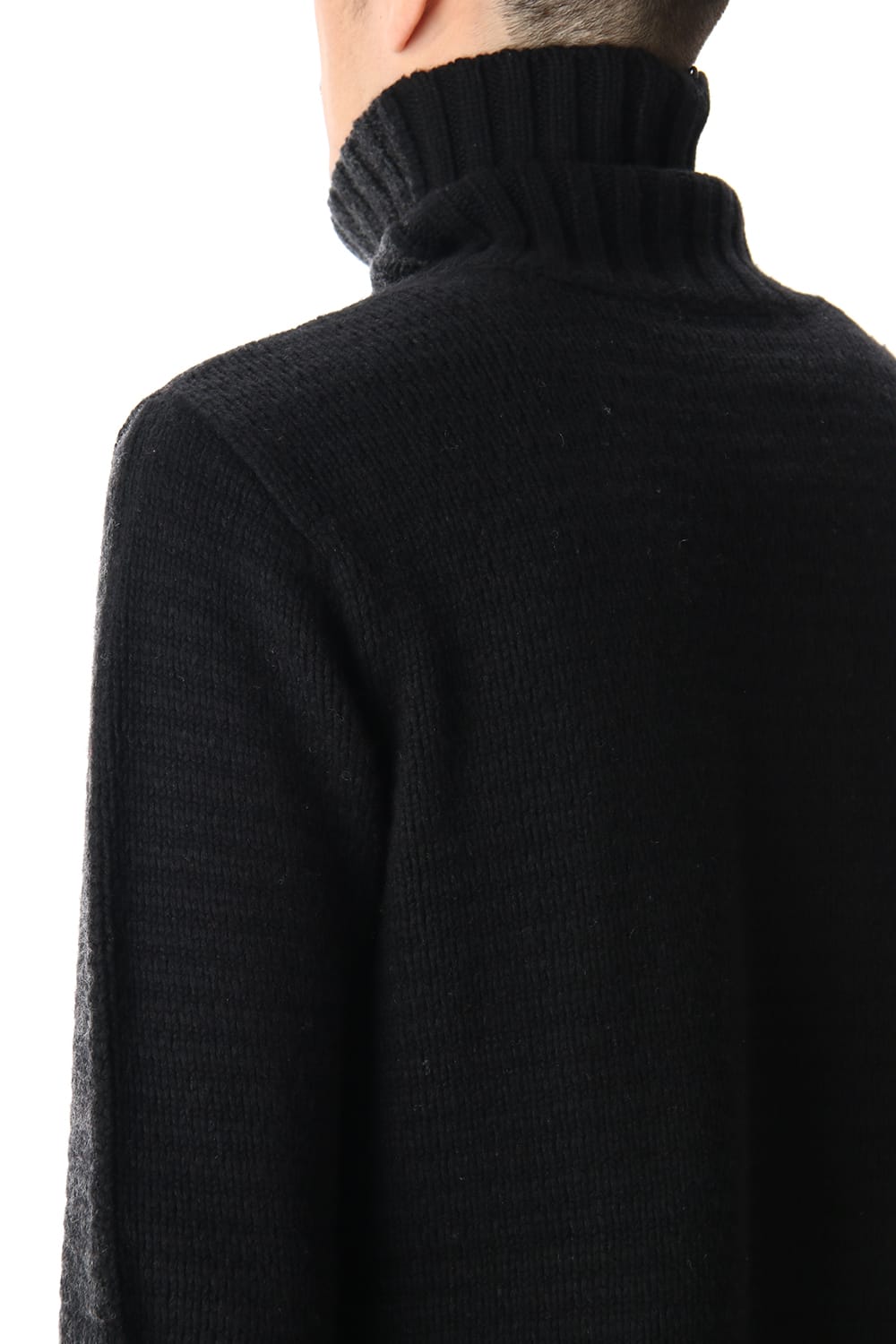 DOUBLEFACE KNIT JERSEY Black×C.Gray