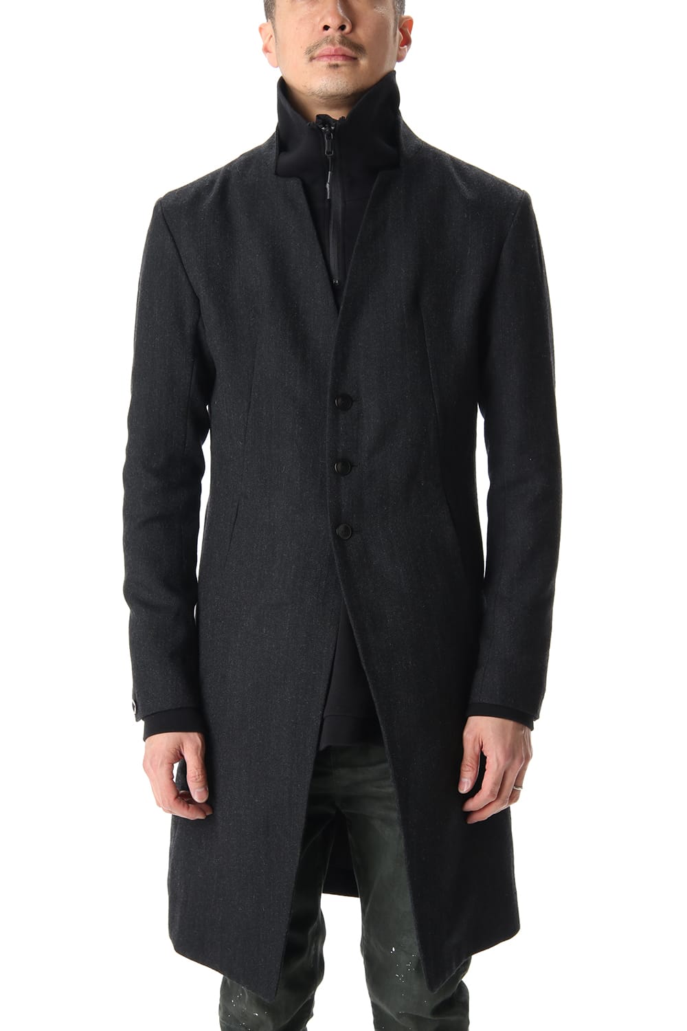 NOTCHEDLESS COAT