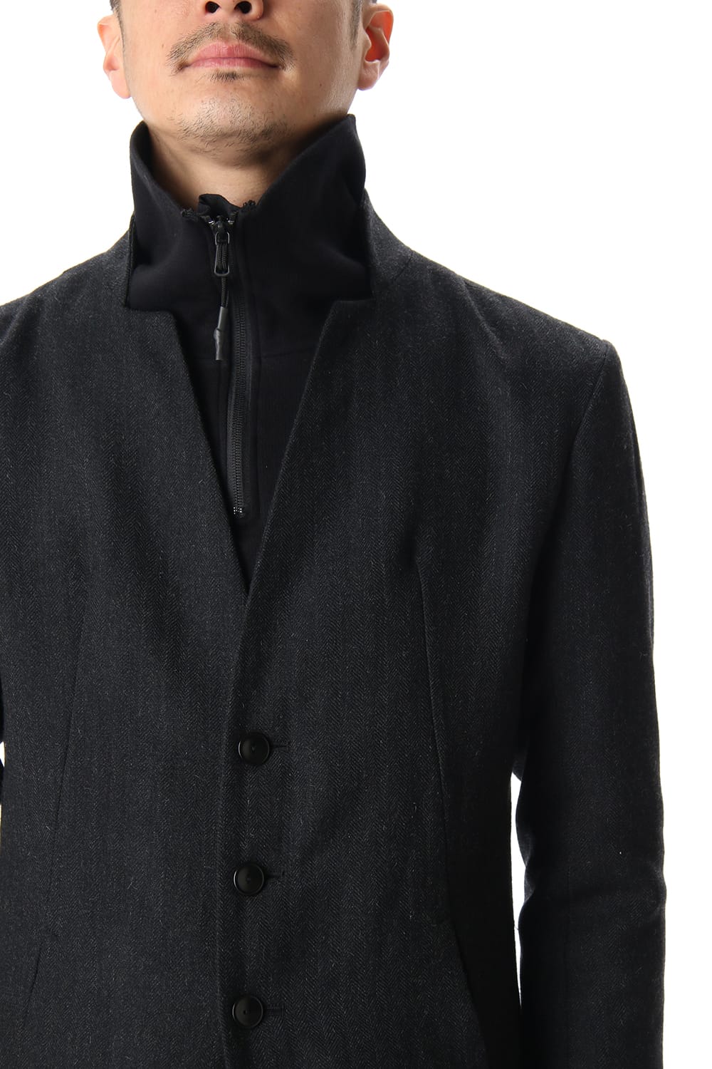 NOTCHEDLESS COAT