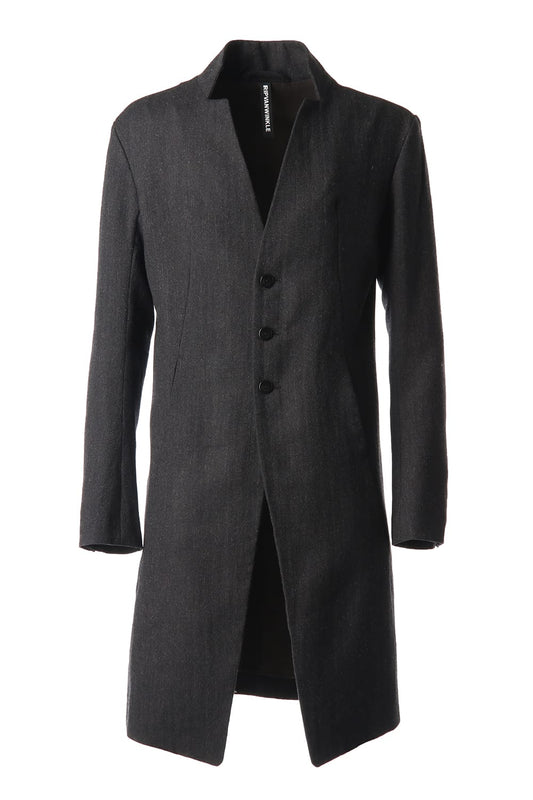 NOTCHEDLESS COAT