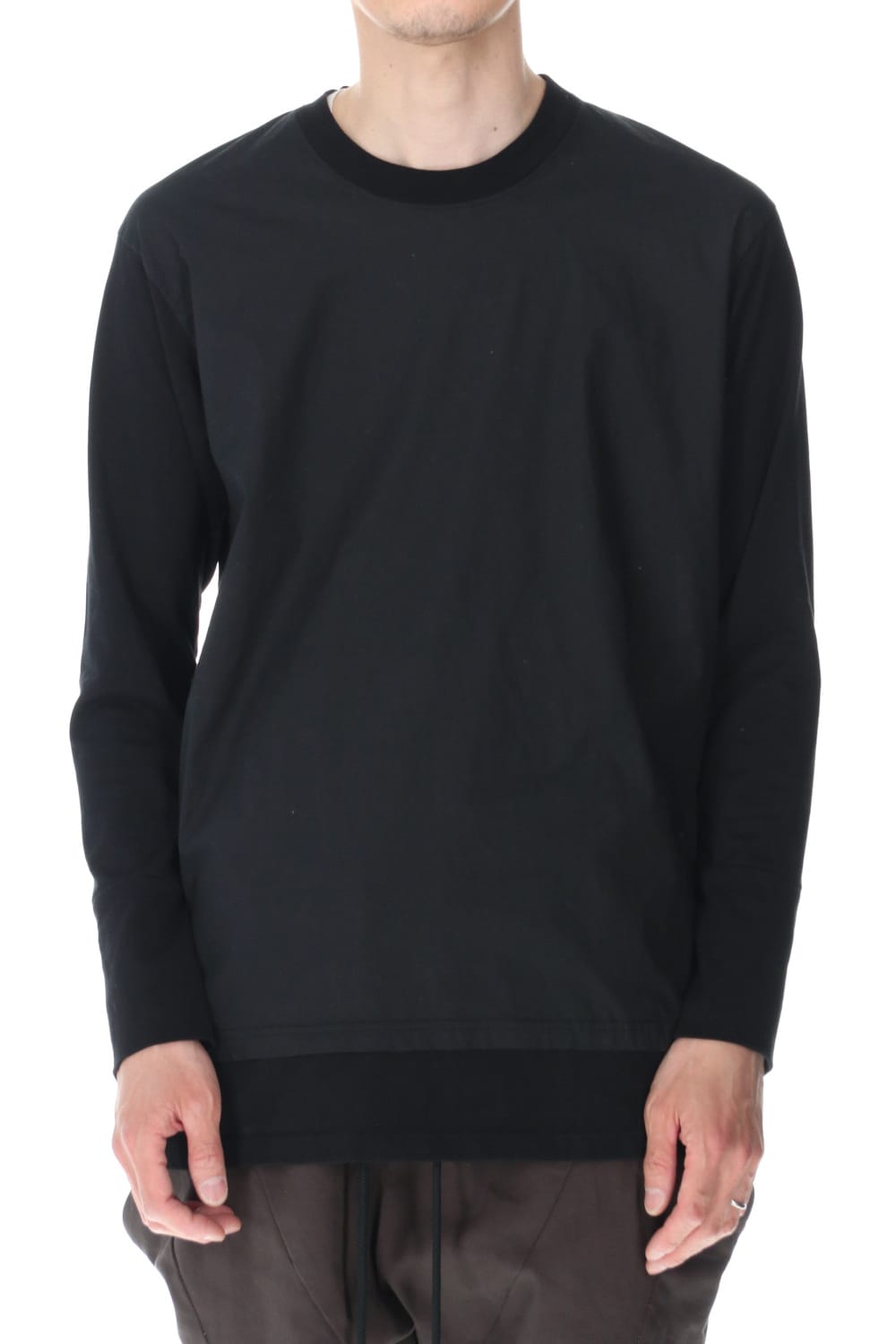 レイヤード L/S Black
