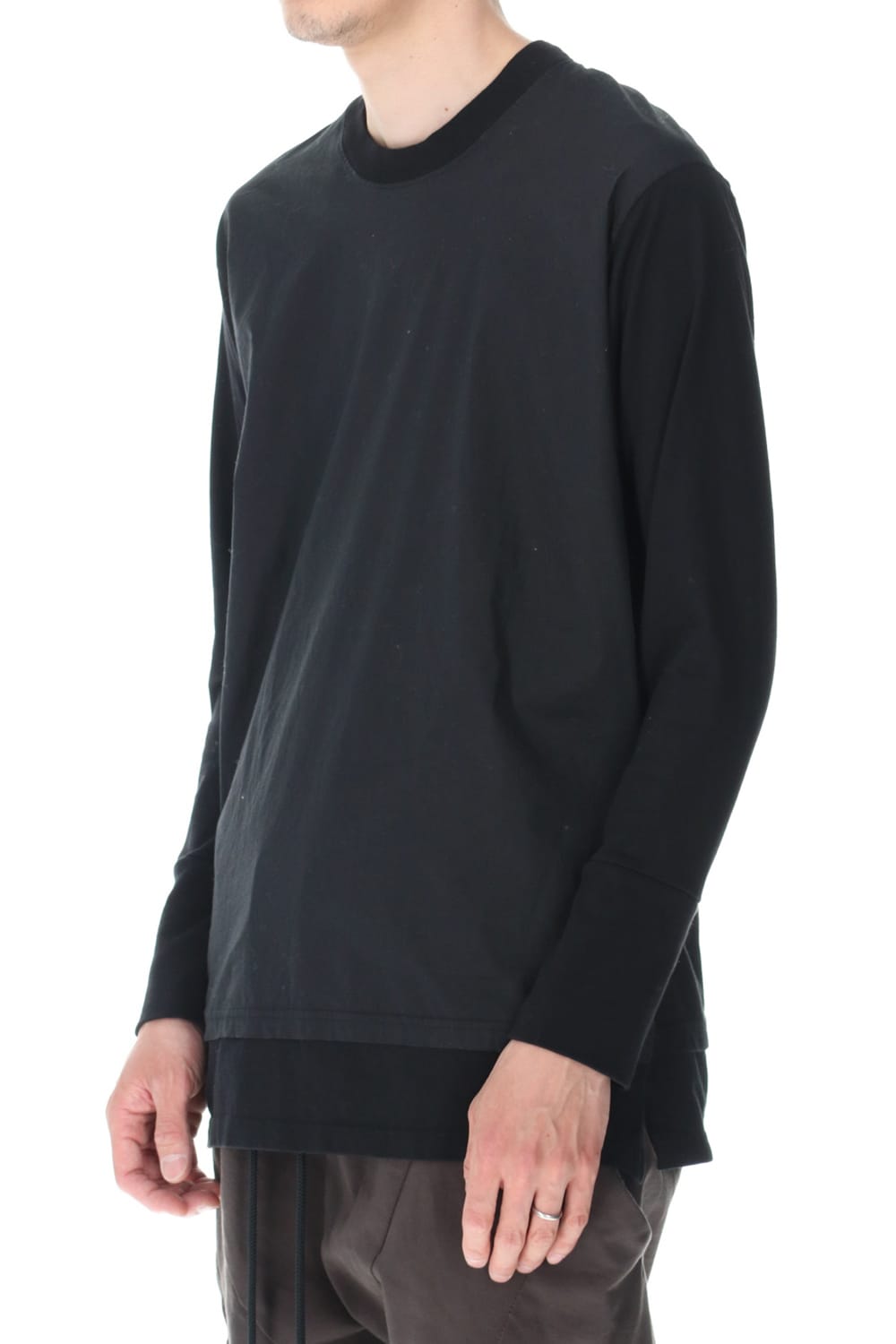 レイヤード L/S Black