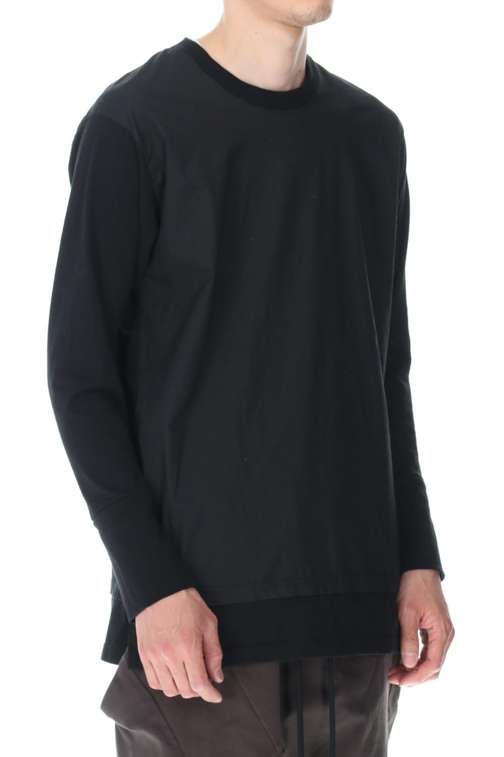 レイヤード L/S Black