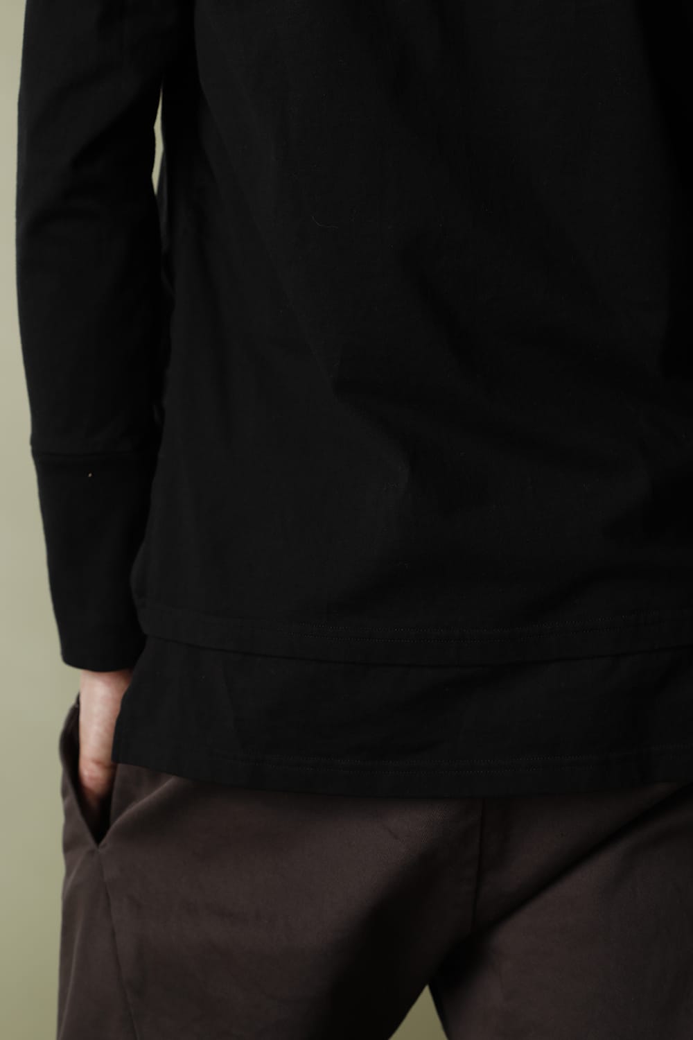 レイヤード L/S Black