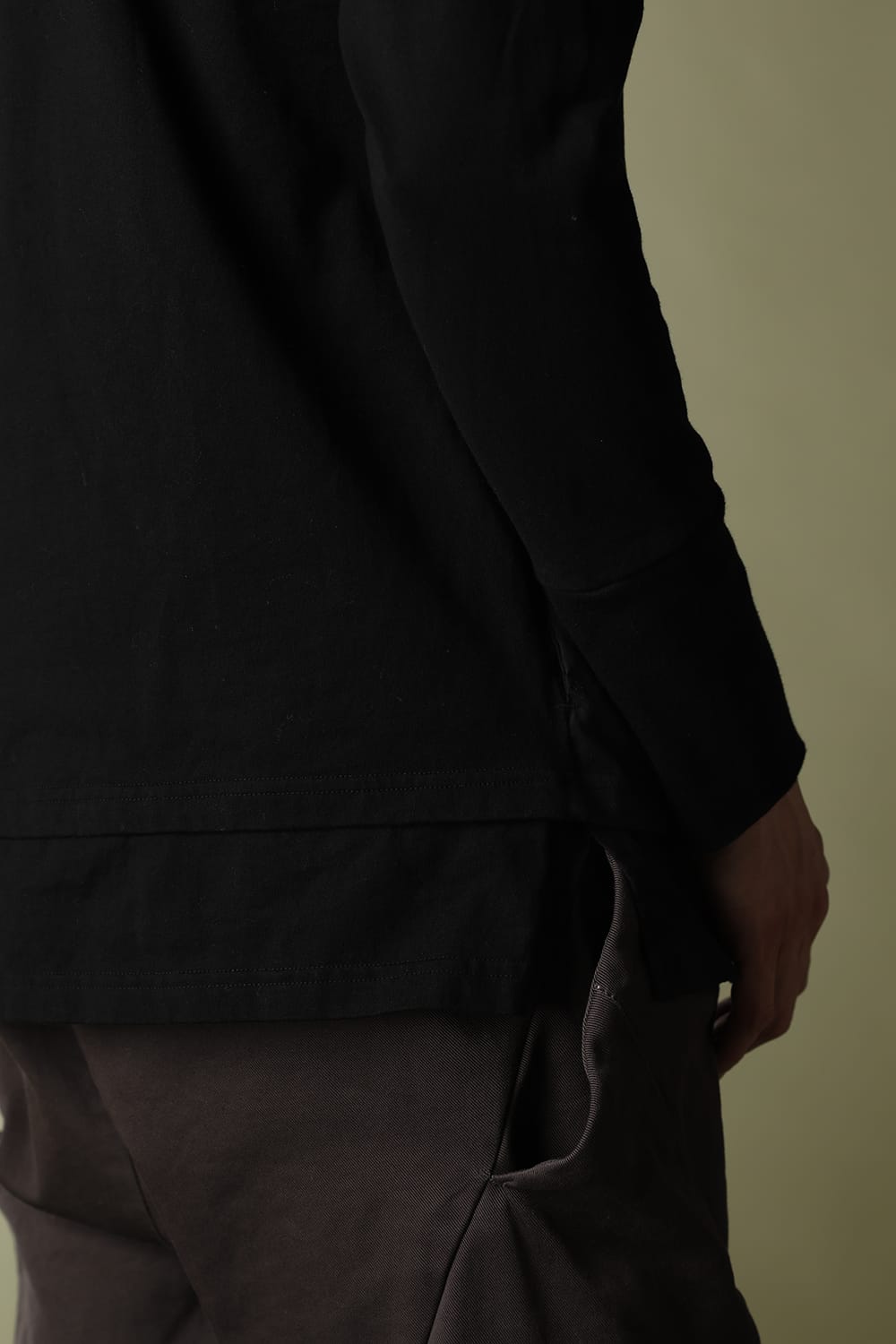 レイヤード L/S Black