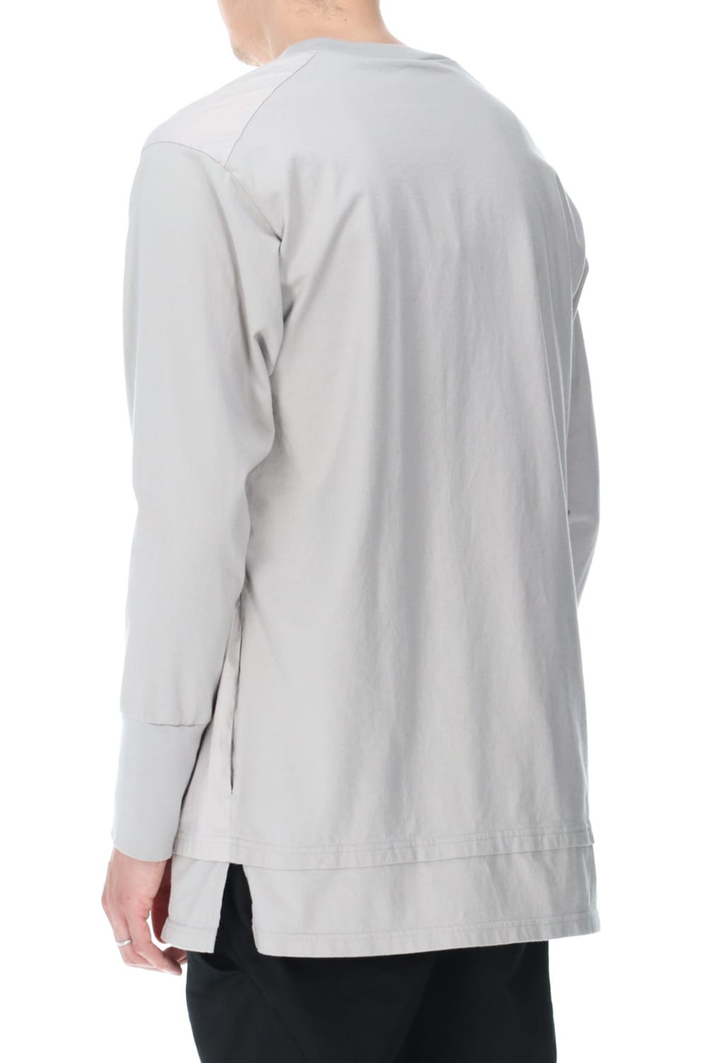 Layered L/S Eiger Gray