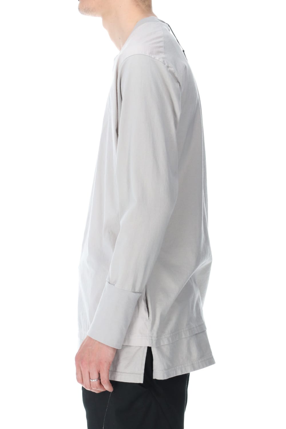 Layered L/S Eiger Gray