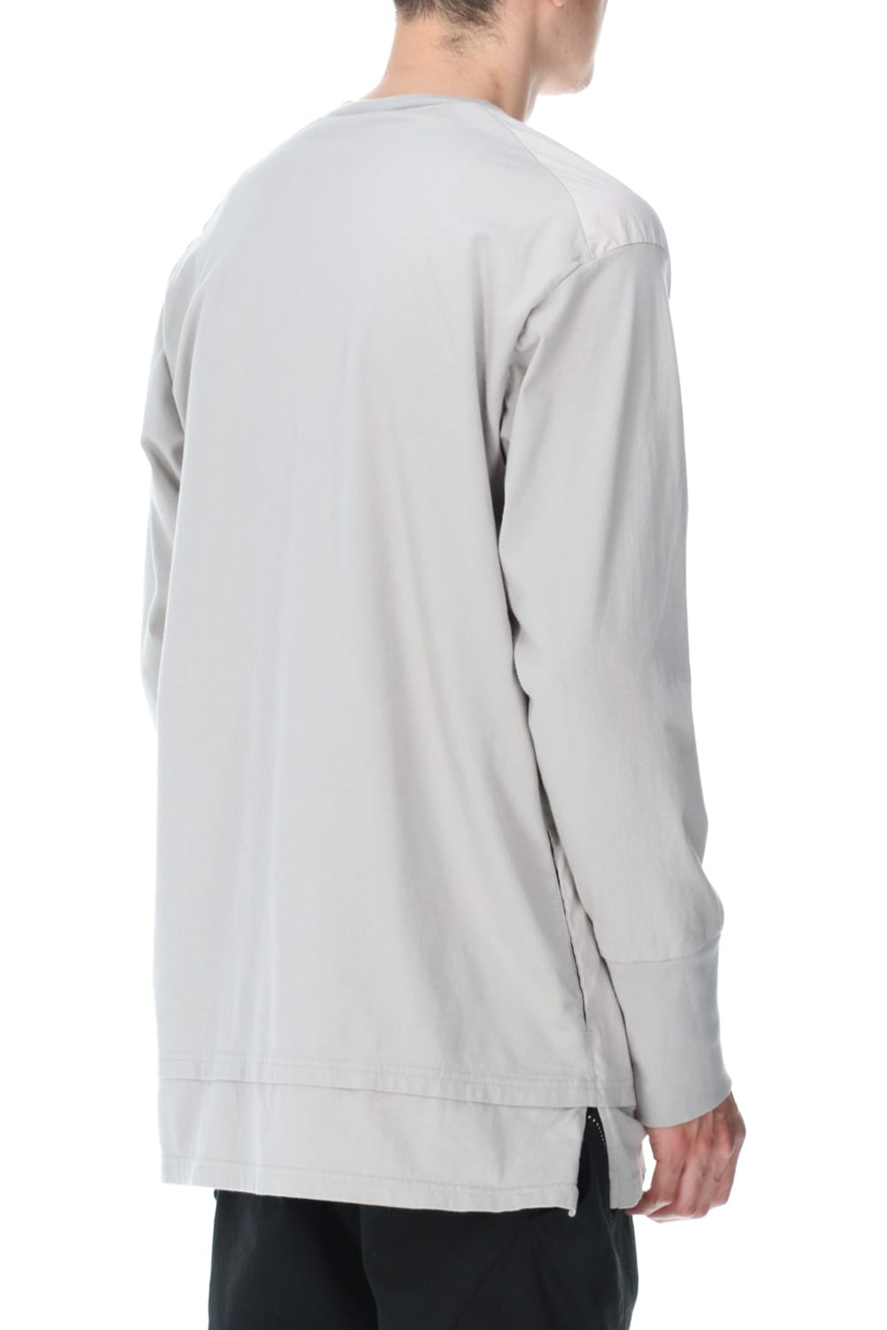 Layered L/S Eiger Gray