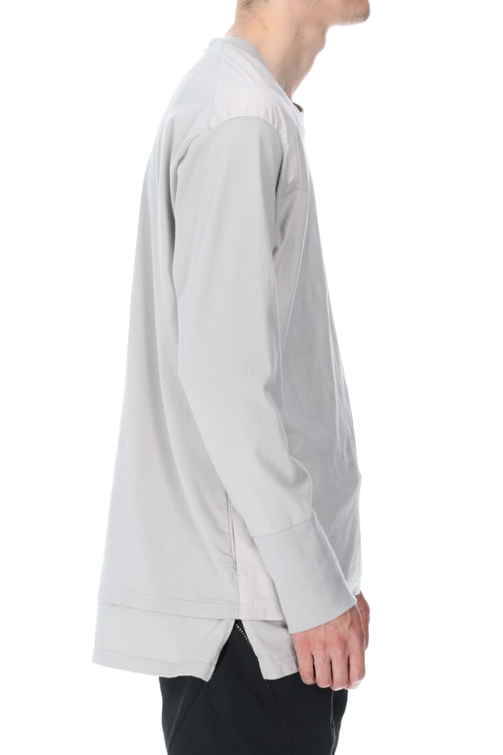 Layered L/S Eiger Gray