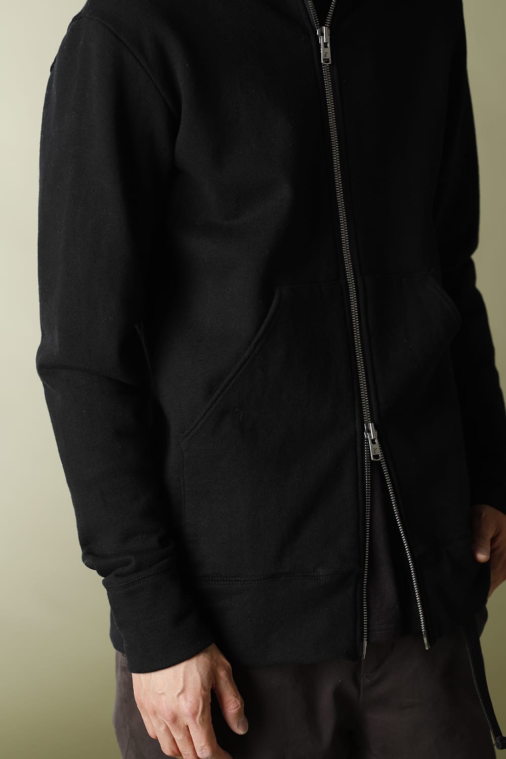 Zip up Hoodie Black