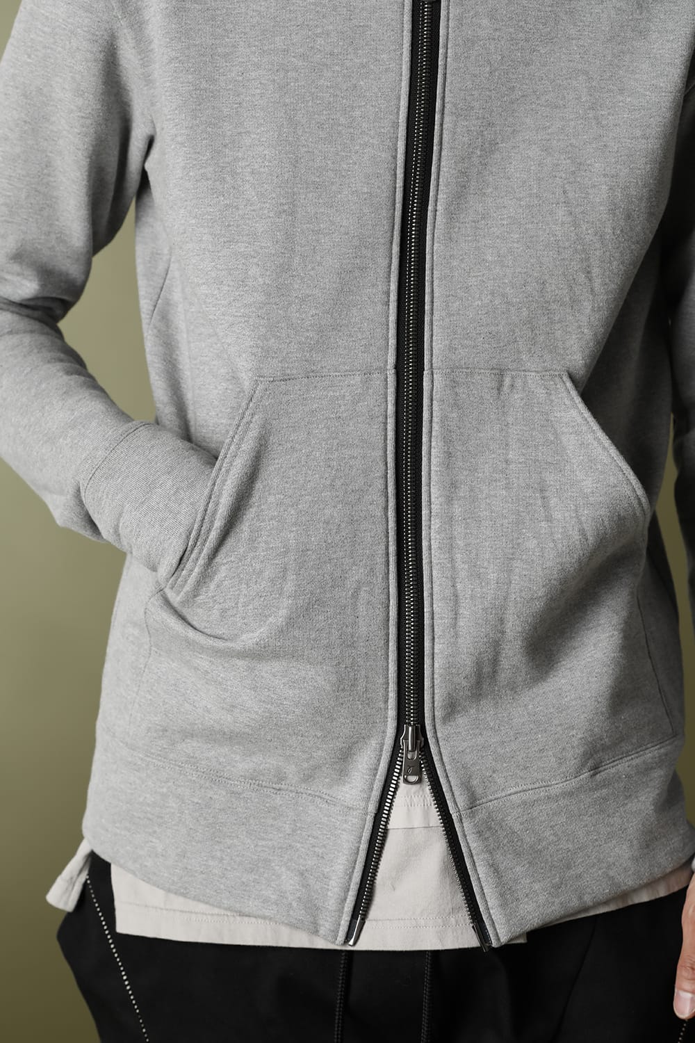 Zip up Hoodie T.Gray