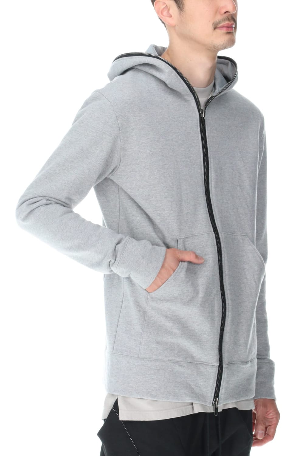 Zip up Hoodie T.Gray