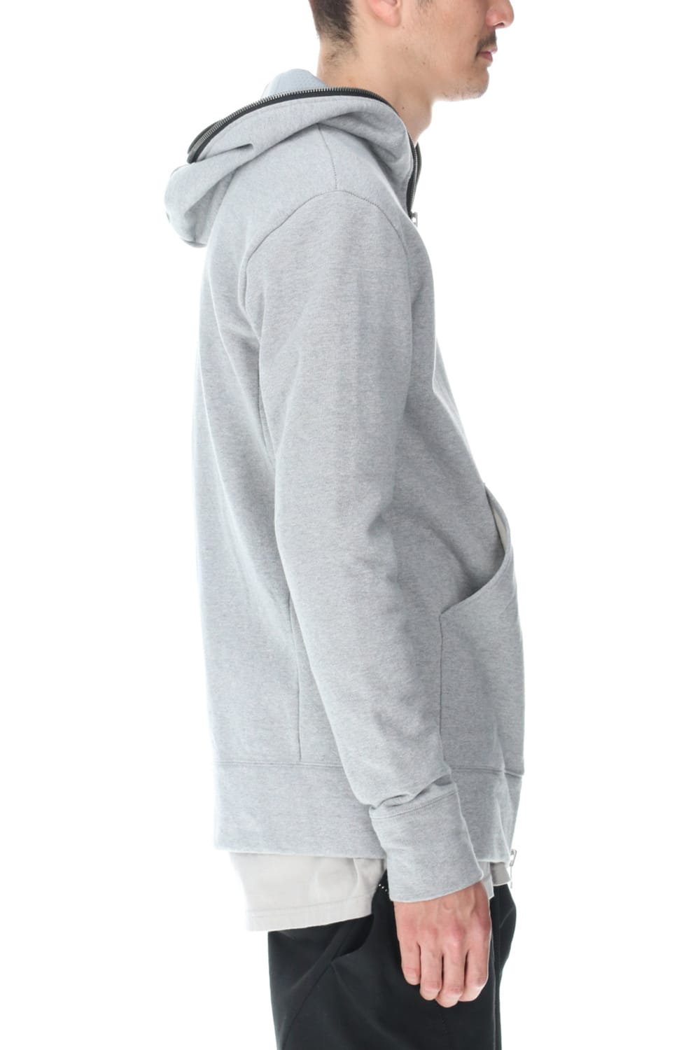 Zip up Hoodie T.Gray