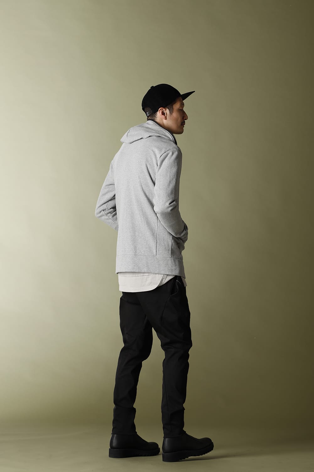 Zip up Hoodie T.Gray