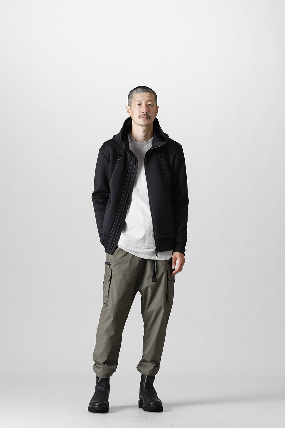 ライダース フーディー