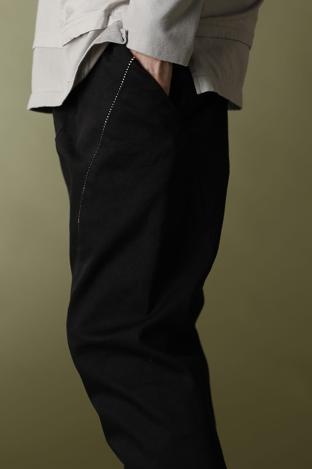 New Solid Pants Matt Black