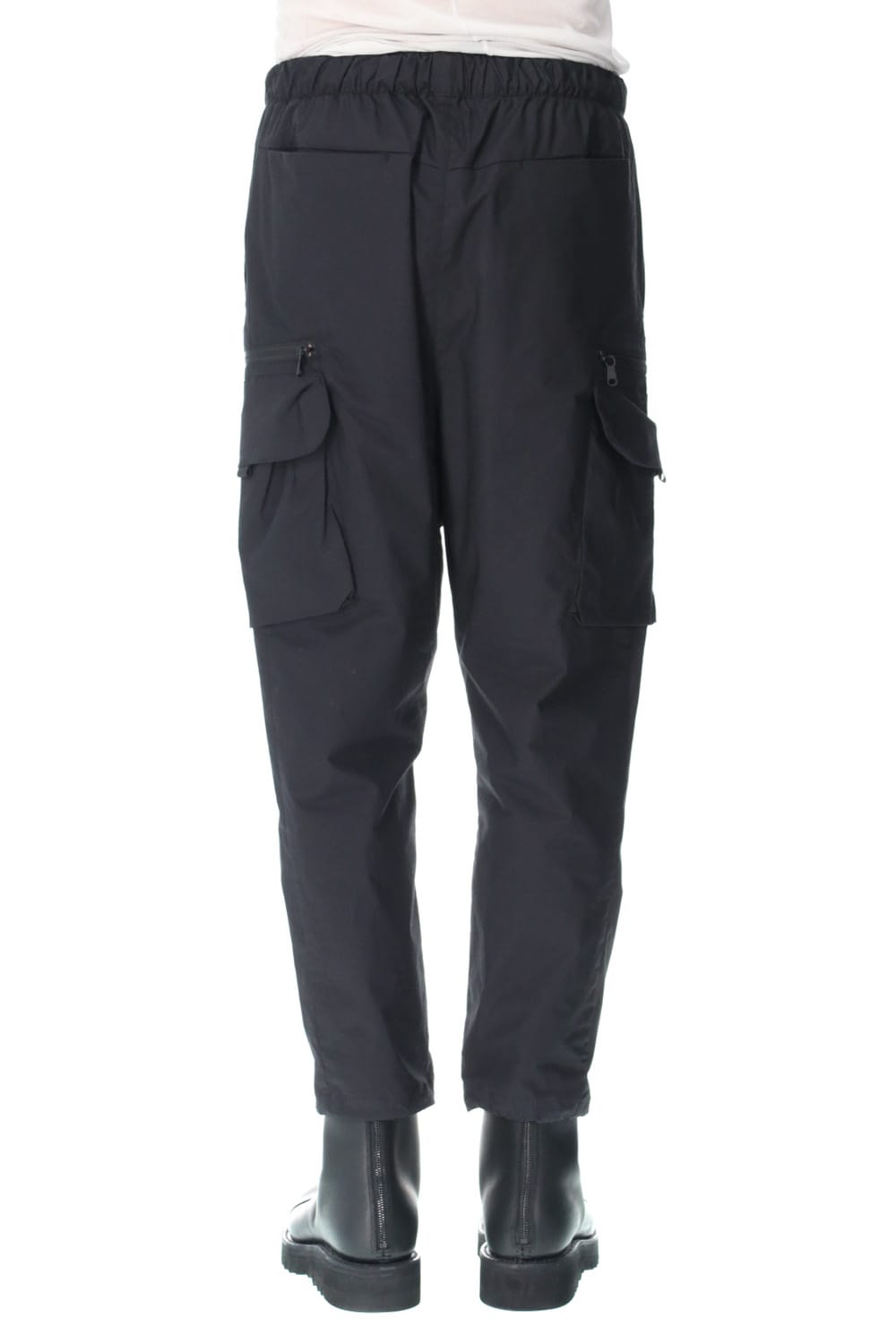 Cropped Bush Pants Matt Black