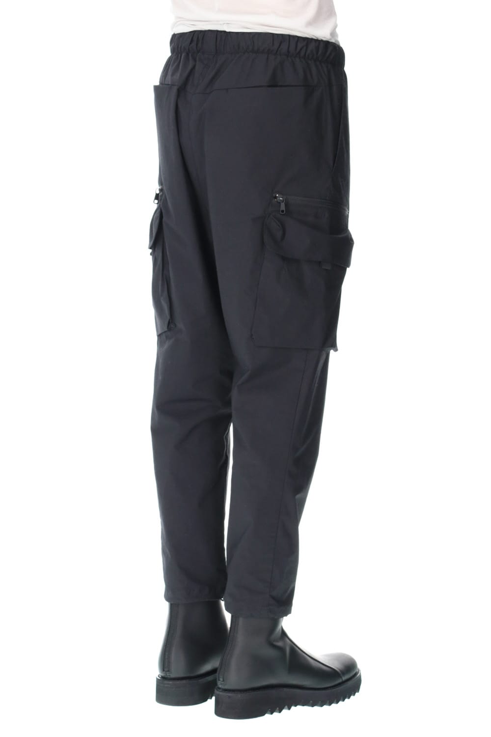 Cropped Bush Pants Matt Black