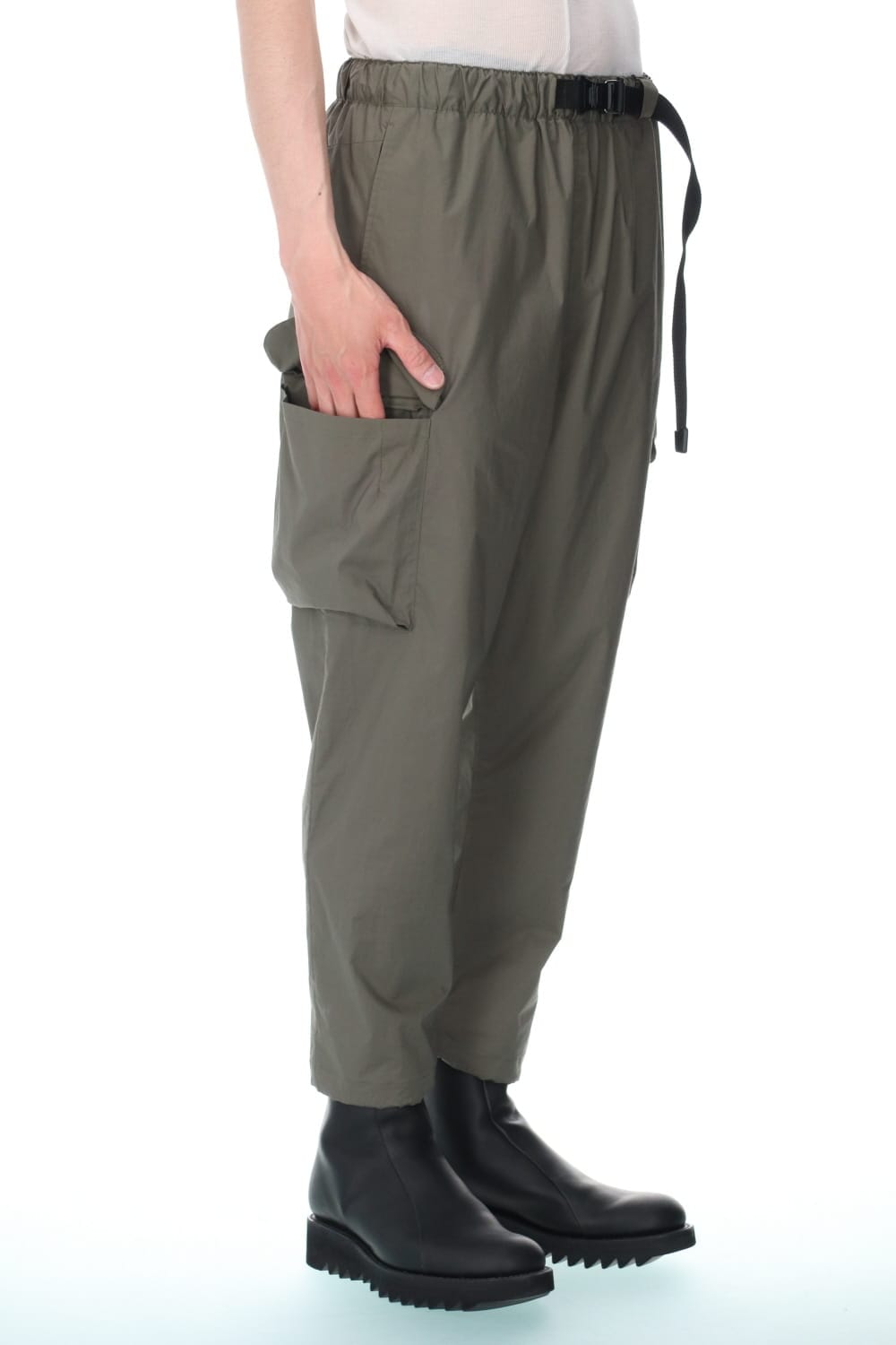 Cropped Bush Pants Matt Khaki