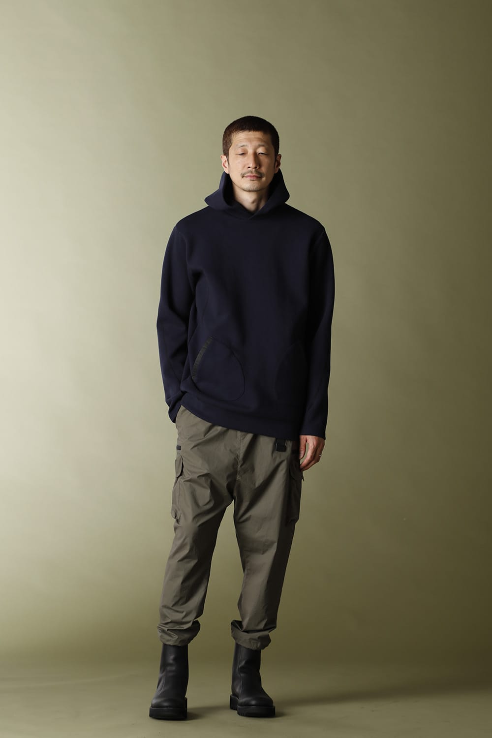 クロップド ブッシュパンツ Matt Khaki