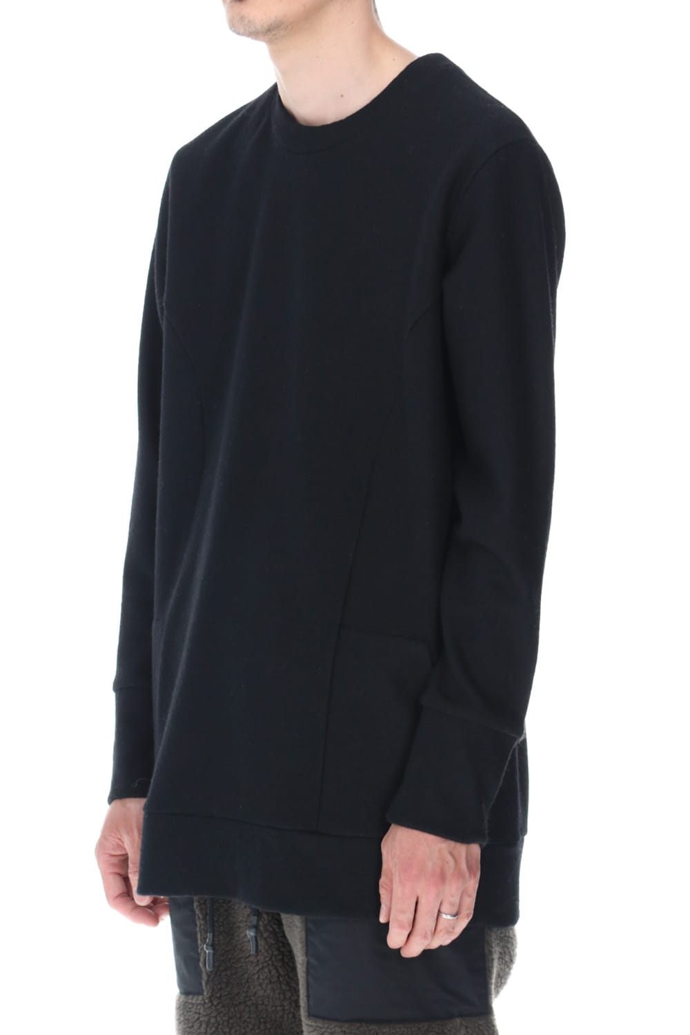 Wool Jersey P/O Black