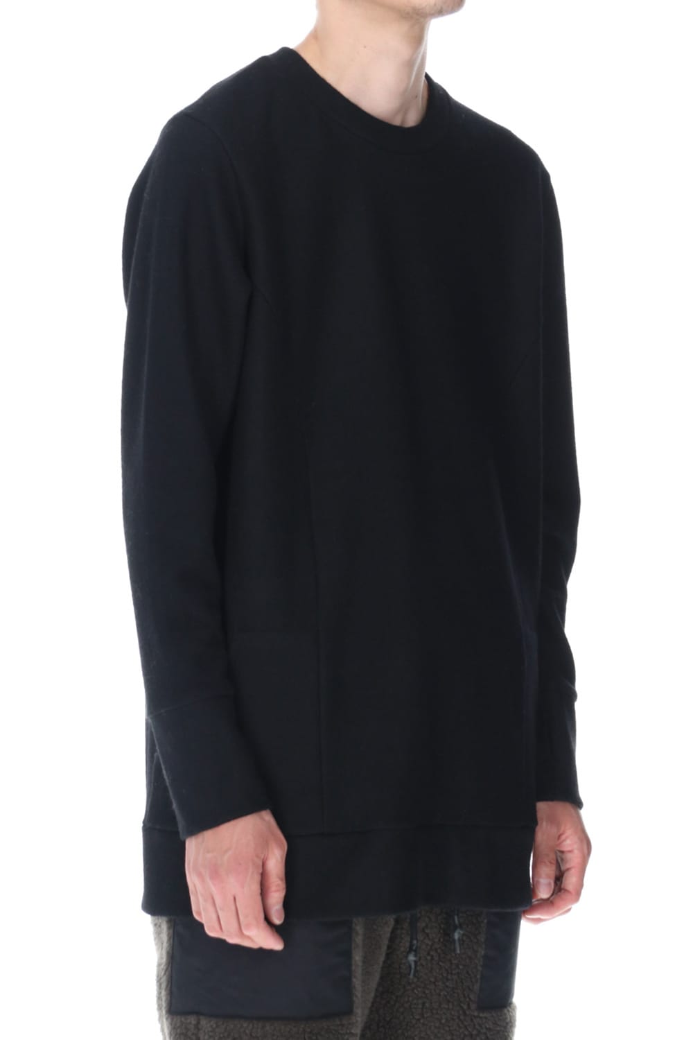 Wool Jersey P/O Black