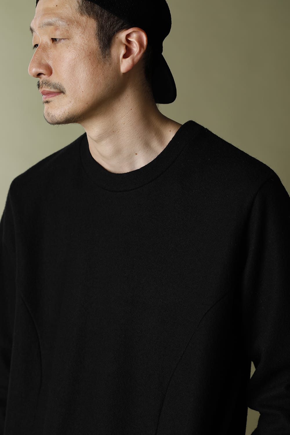 Wool Jersey P/O Black