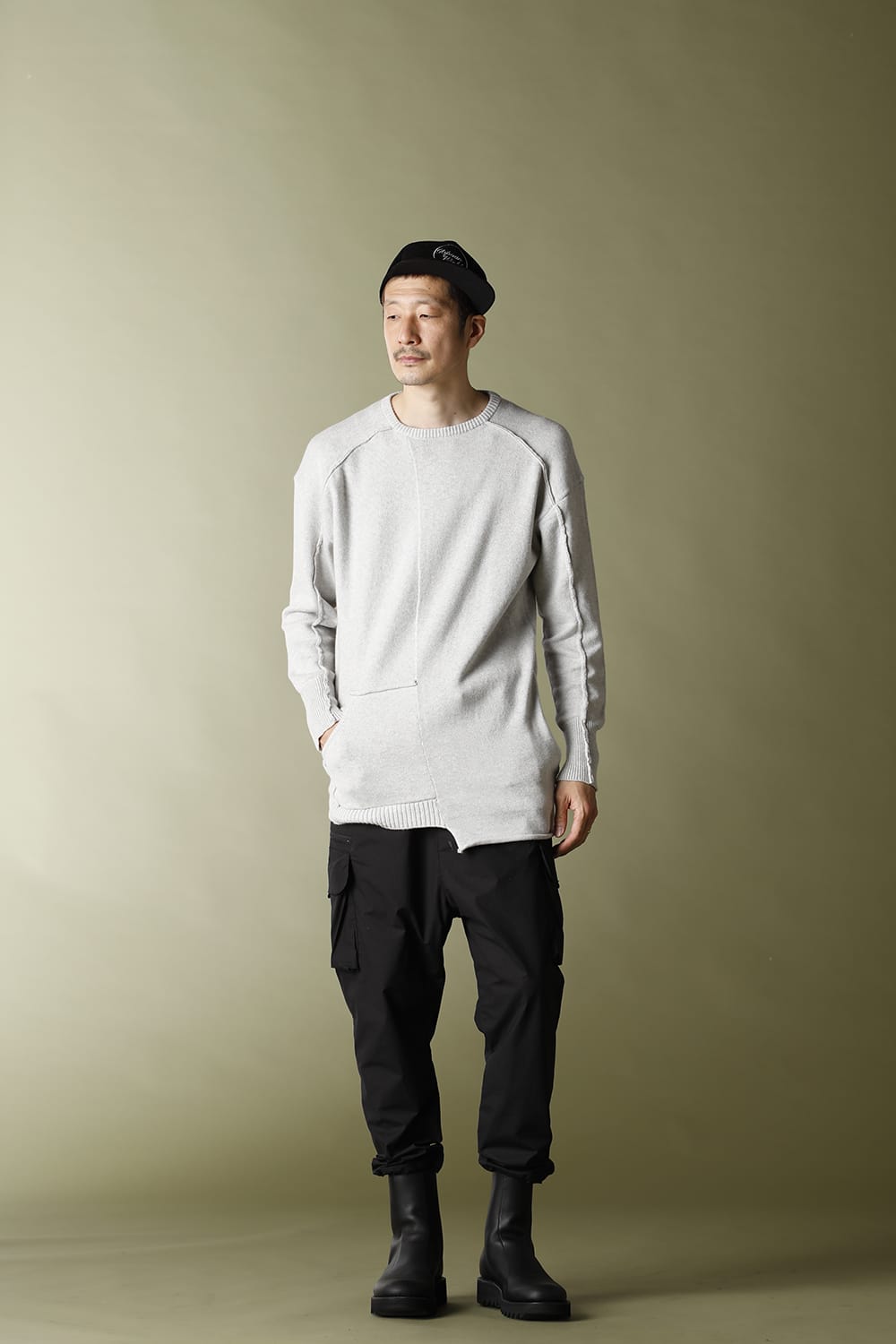 Shift Knit Jersey Snow White