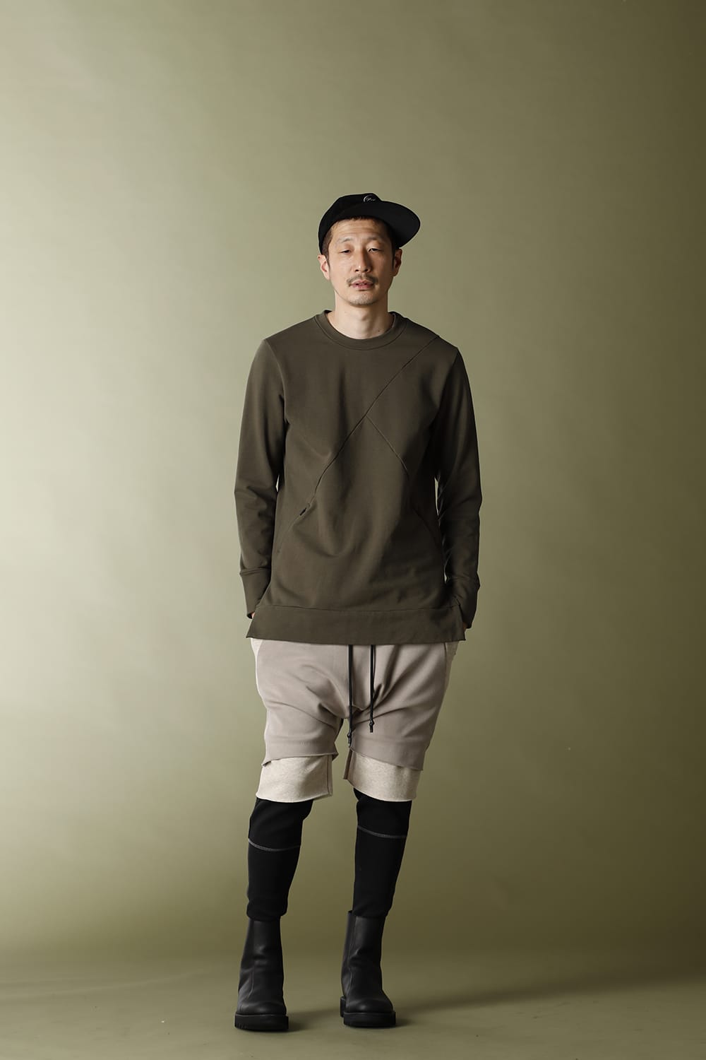 Bicolor Layered Flux Gray×T.beige