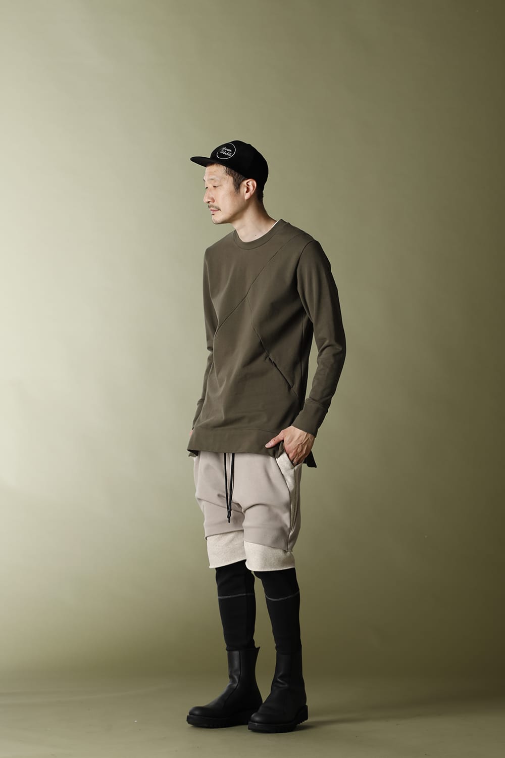 Bicolor Layered Flux Gray×T.beige