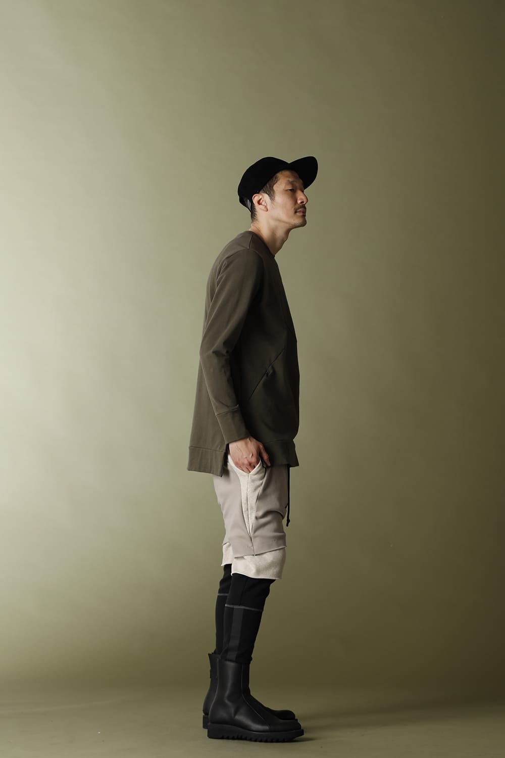 Bicolor Layered Flux Gray×T.beige