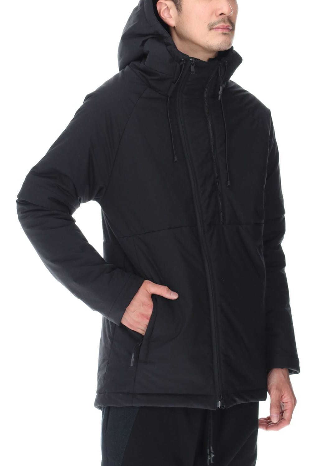 Anorak Hoodie Matt Black