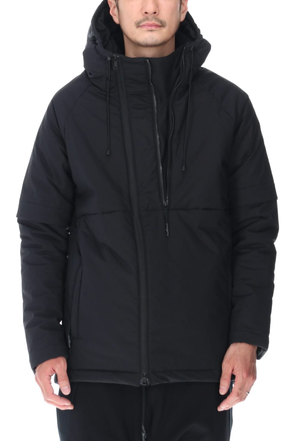 Anorak Hoodie Matt Black