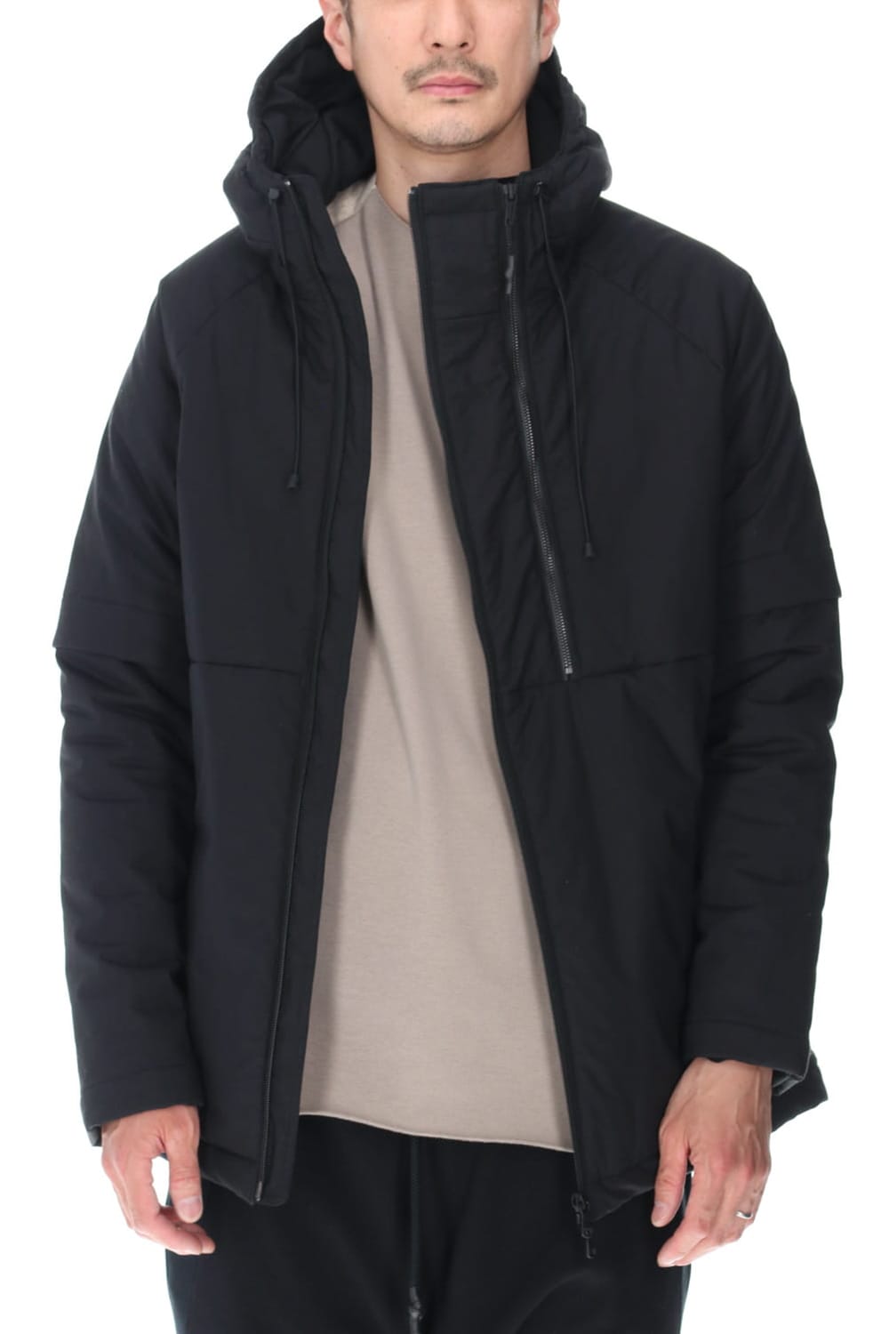 Anorak Hoodie Matt Black