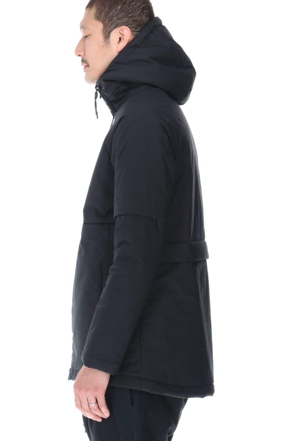 Anorak Hoodie Matt Black