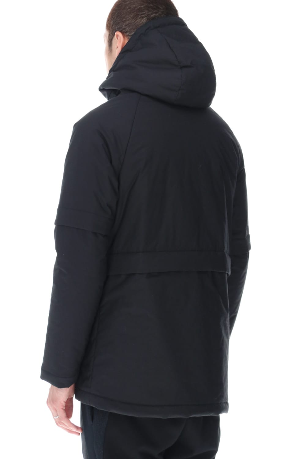 Anorak Hoodie Matt Black