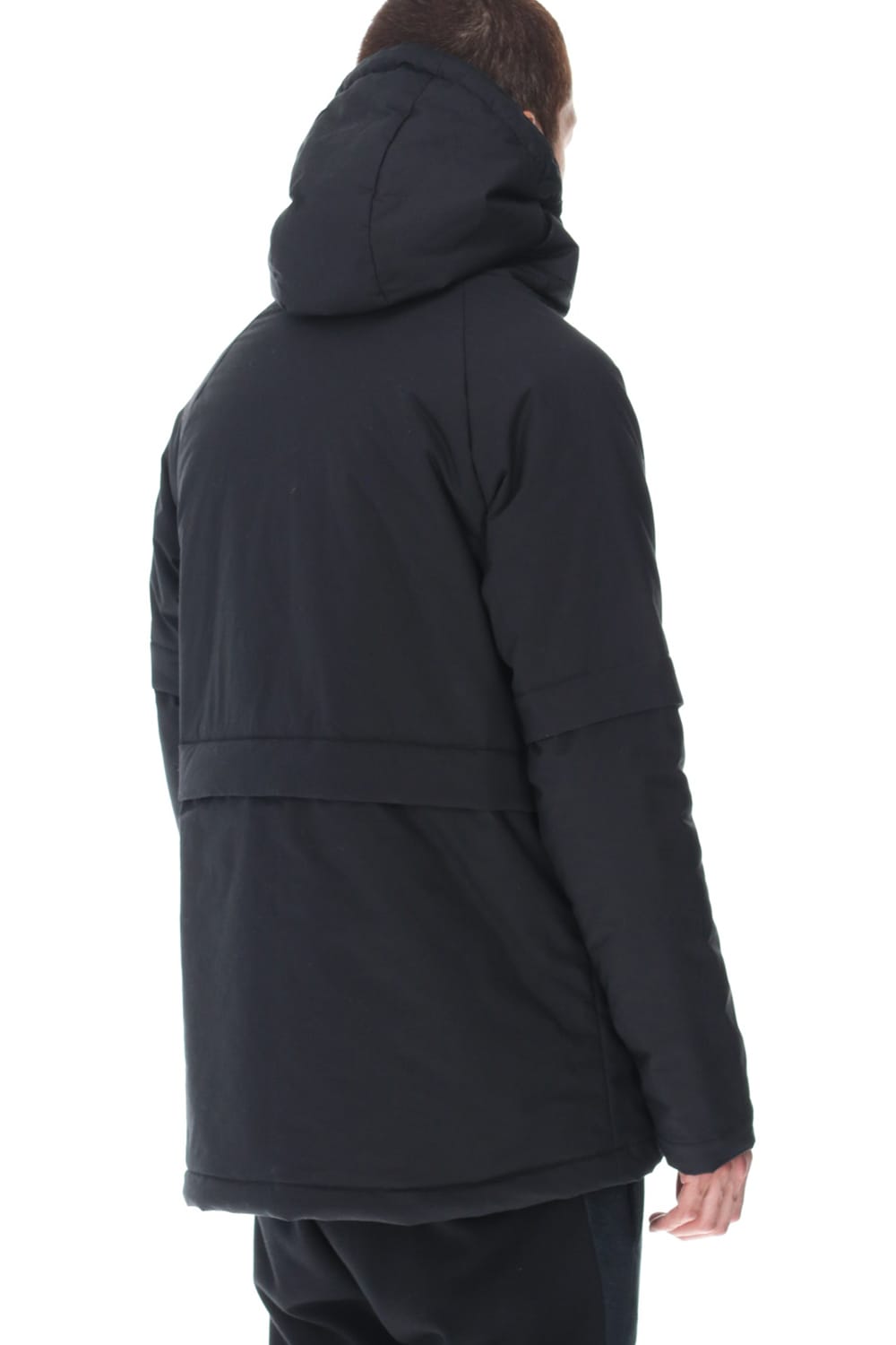 Anorak Hoodie Matt Black