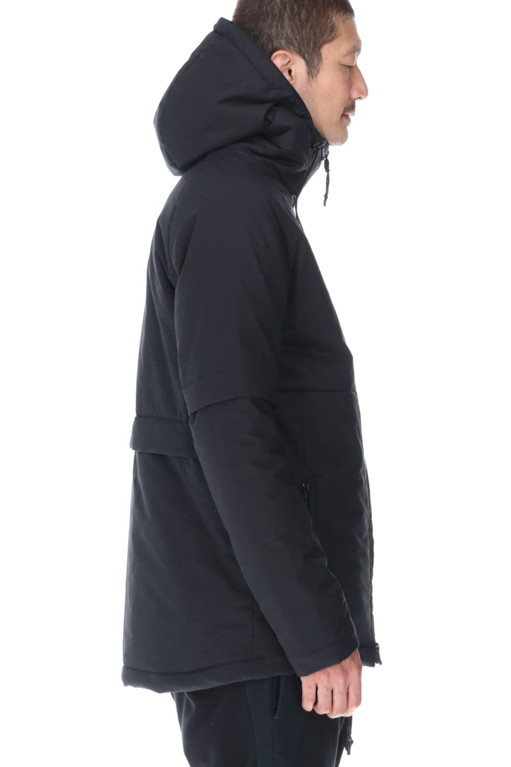 Anorak Hoodie Matt Black